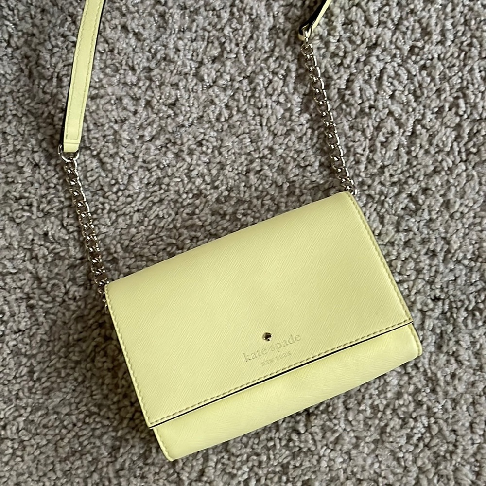 Kate Spade Pastel Yellow Purse